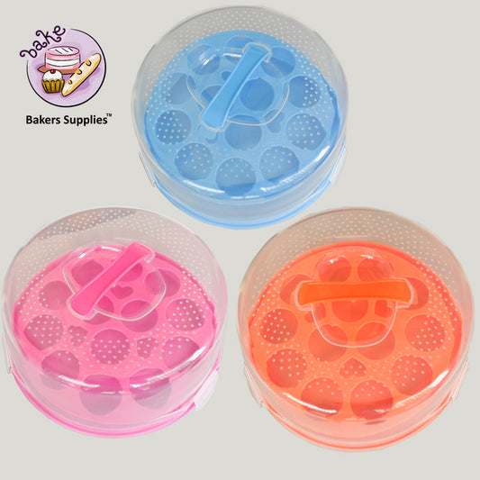 Regular Round Cake Caddy Cupcake Caddy