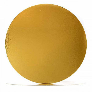 Drum Cake Board Golden12mm 8" to 16"