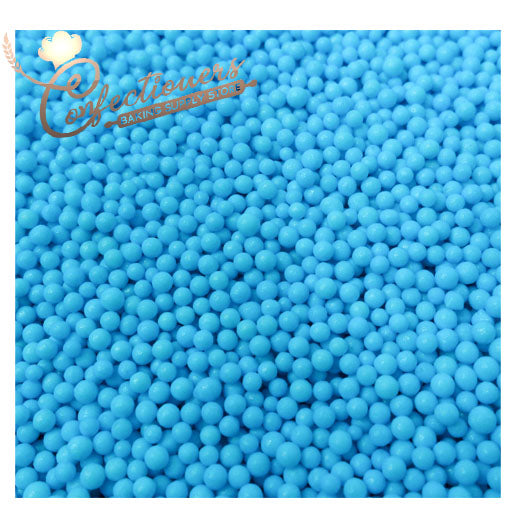 2mm Azure Blue Balls Pearls Sprinkles