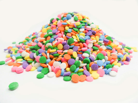 4mm Multi Round Confetti Sprinkles