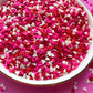 Mini Hearts Red White Pink Sprinkles Confetti