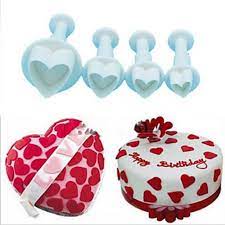 HEART PLUNGER SET (4 PCS)