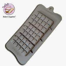 15 BLOCKS 3 BAR SILICON CHOCOLATE MOLD