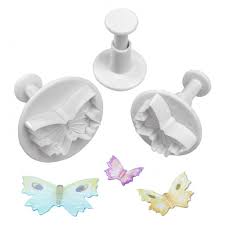 Mini Butterfly Plunger Cutter 3 Pcs Set