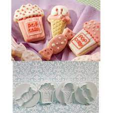 CANDY PLUNGER FONDANT CUTTER SET