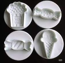 CANDY PLUNGER FONDANT CUTTER SET
