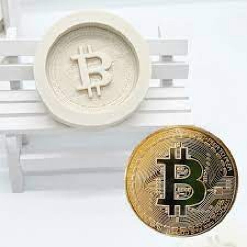 BITCOIN LOGO SILICON MOLD