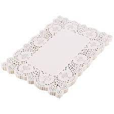 Cake Doilies Rectangle 50pcs