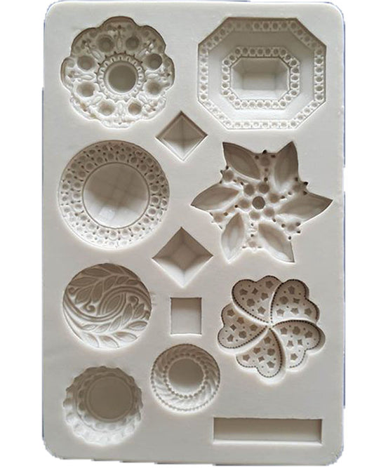 Silicone Grey Pendant Mold