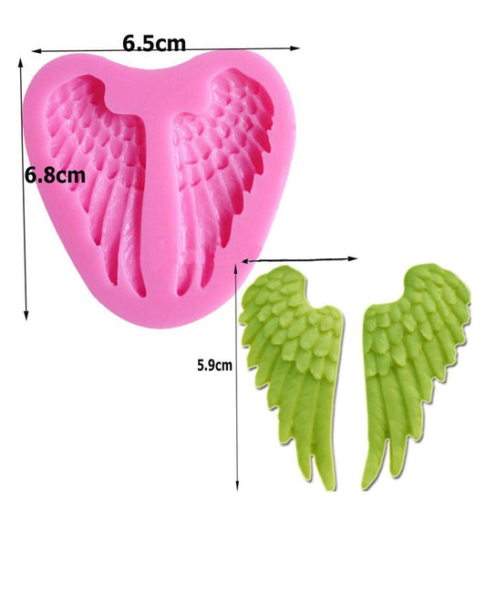 SILICON SMALL ANGEL WINGS FONDANT MOLD