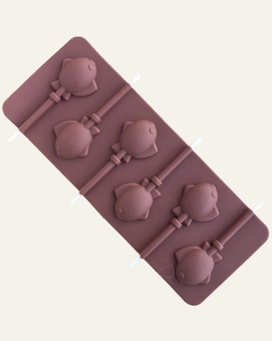 Silicon Chocolate Lolly Pop Mold