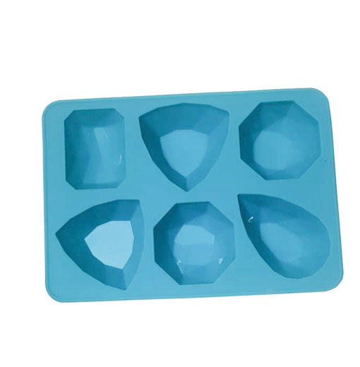 Different Shape Diamond Silicon Ice Cube Tray 7inch × 5 inch