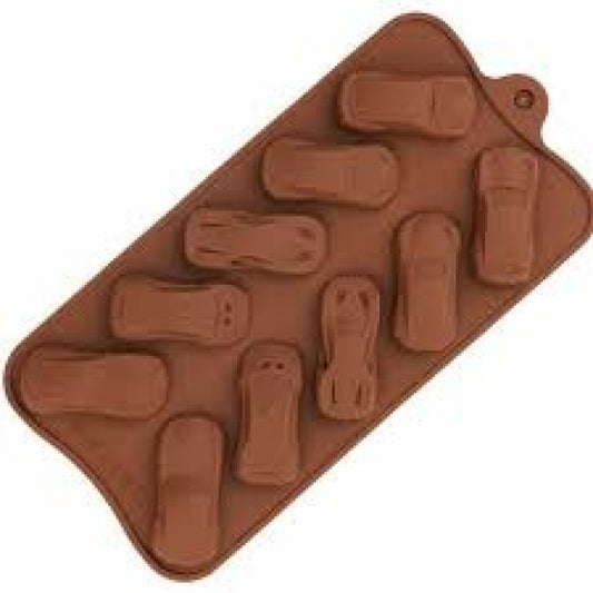 CARS SHAPE CHOCOLATE SILICON MOLD