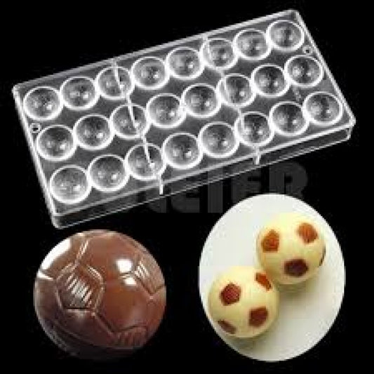 Acrylic Chocolate Mold Football