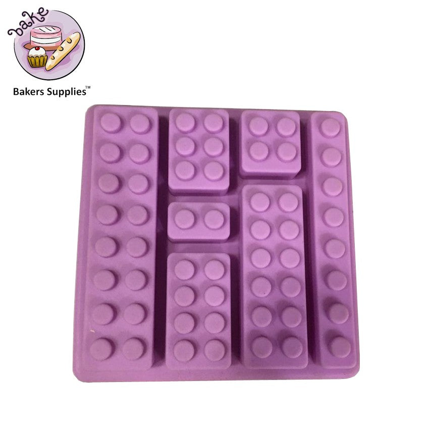 Silicon Lego Mold 7 Cavity