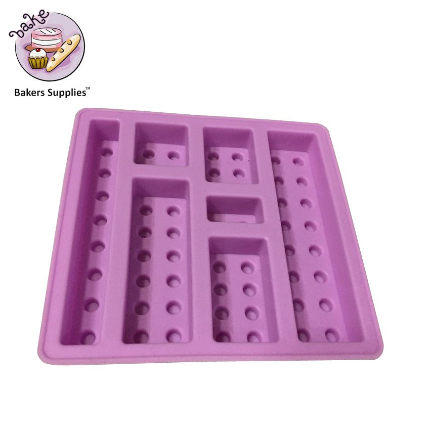 Silicon Lego Mold 7 Cavity