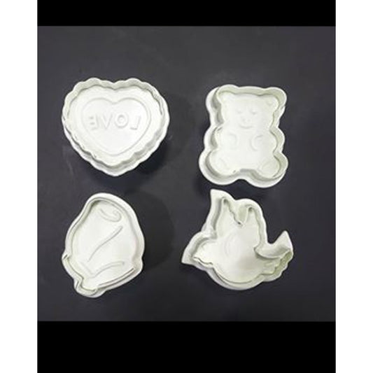 LOVE DOVE PLUNGER CUTTER 4 PCS SET