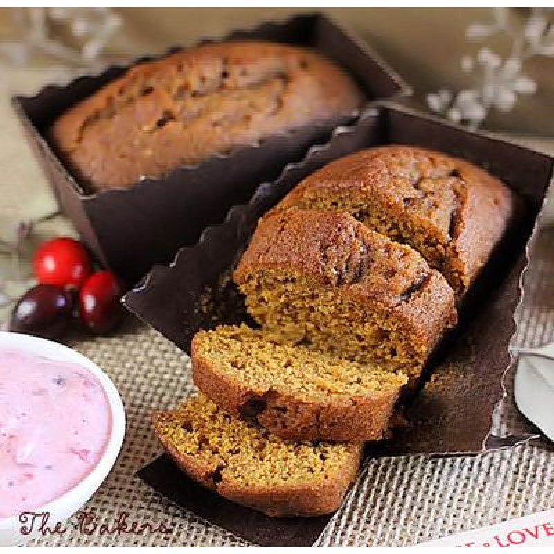 AMERICAN HONEY CAKE PAPER LOAF PAN SIZE 3.25" X 1.6" X 1.6" PACK OF 6 PIECE