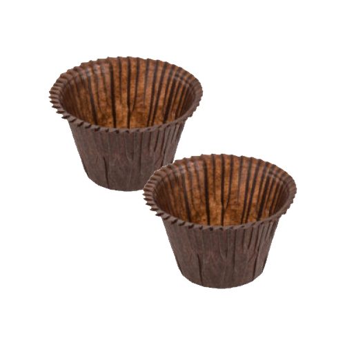 Novacart lava cupcake liner brown 10pcs