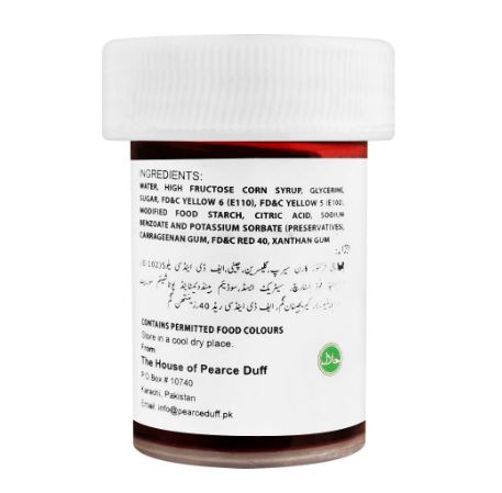 Neon Electric Orange Icing Color Pearce Duff