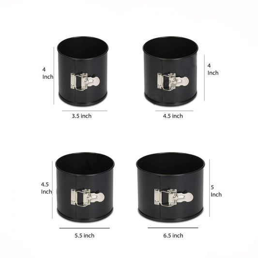 NS Extra Deep Springfrom Round Cake Pan 4pc set