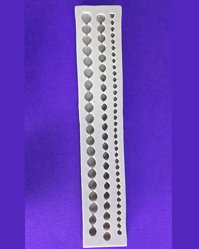 Silicon Bead Fondant Mold