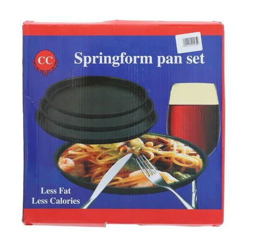 Springform Pizza Pan 3pcs set