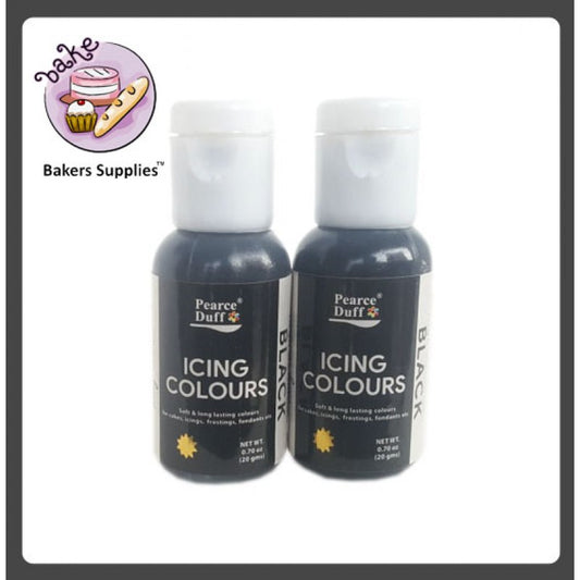 Pearce Duff Premium Black Icing Color 0.7oz