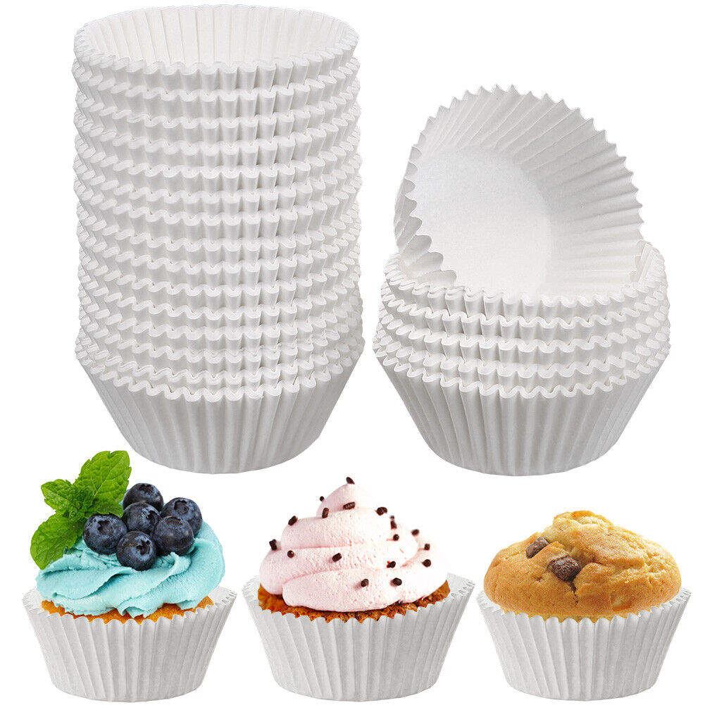 Grade Solid White Cupcake Liner 1000pcs