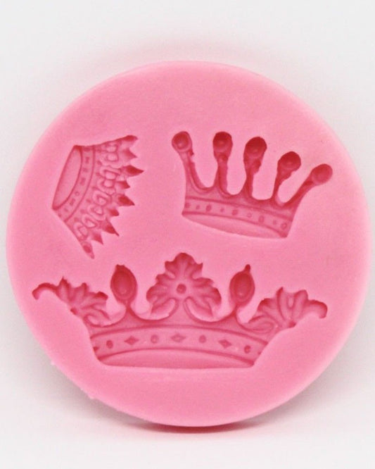 SILICON ROYAL TIARA CROWN FONDANT MOLD