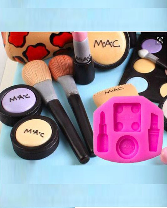 SILICON NEW MAKEUP THEME FONDANT MOLD