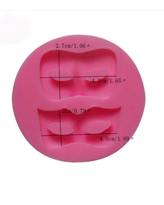 SILICON VENETIAN EYE MASK FONDANT MOLD