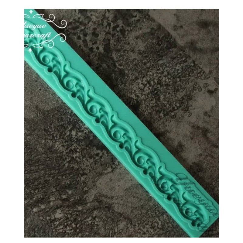 SILICON ROYAL WALL CORNER FONDANT MOLD