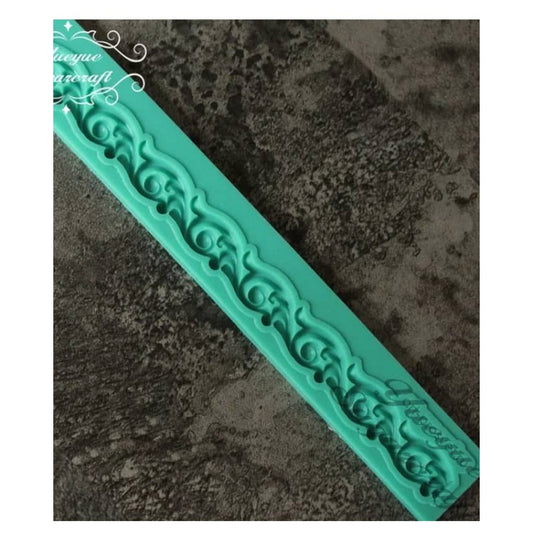 SILICON ROYAL WALL CORNER FONDANT MOLD