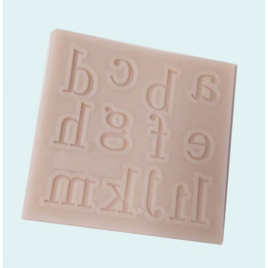Silicon A to M & N to Z Letters Fondant Mold