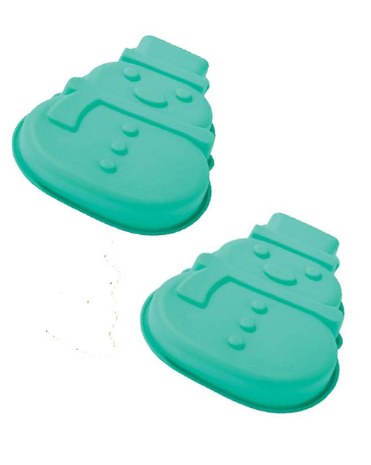 Ernesto Mini Snow Man Silicon Cake Mold 6.5″