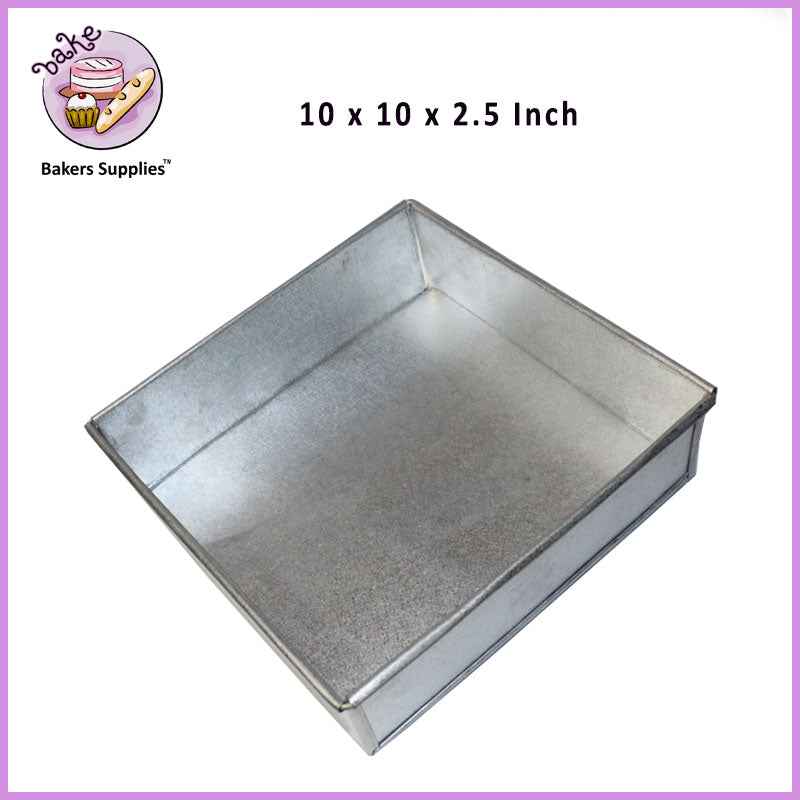 Square Cake Pan GI