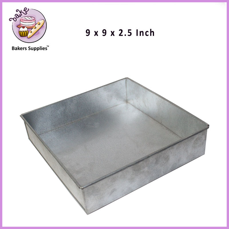 Square Cake Pan GI