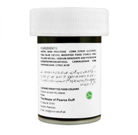 Teal Green Icing Color Pearce Duff