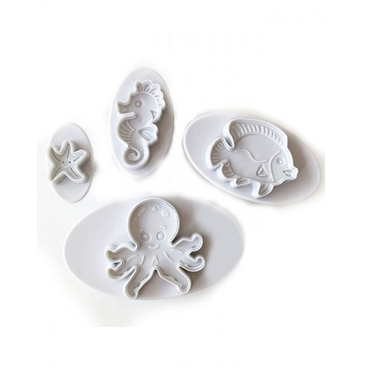 SEA LIFE PLUNGER CUTTER 4PCS SET