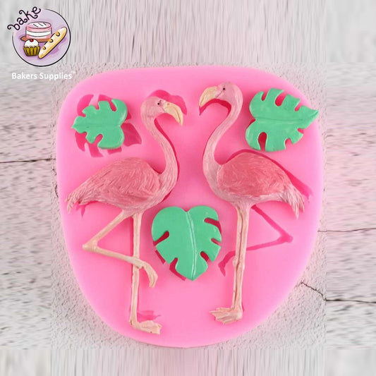 Silicon Twin Swan Fondant Mold