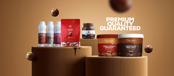 Chocolake chocolate in Pakistan for baking and desserts.