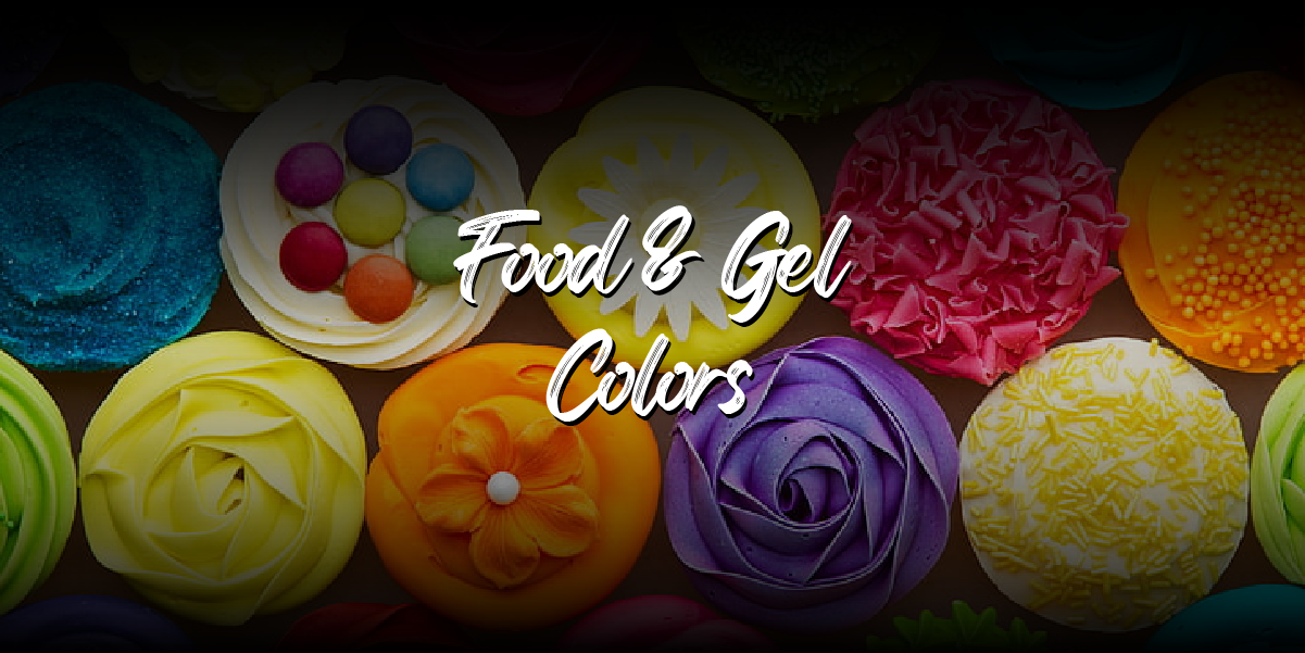 Food Colors, Gel Colors & Dusts Pakistan