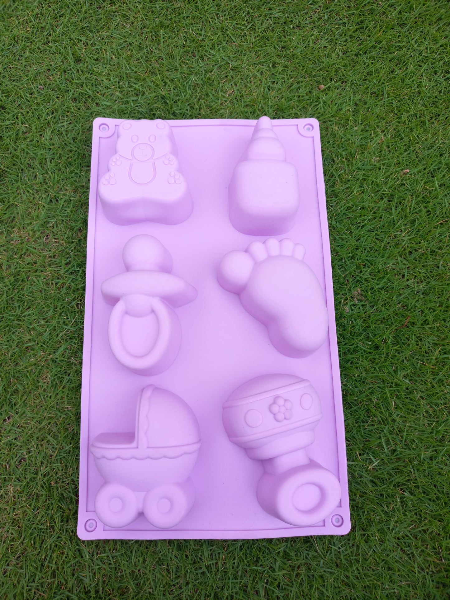 Baby Shower Party Silicon Mold Tray size 11" x 6.8"