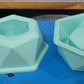 Hexagon Candle Mold SiliCon Size 3.5 × 1.8 "