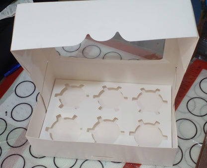 New Imported 6 Cupcake Box