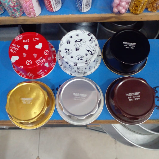 Aluminium Bakeware foil cup Round Shape