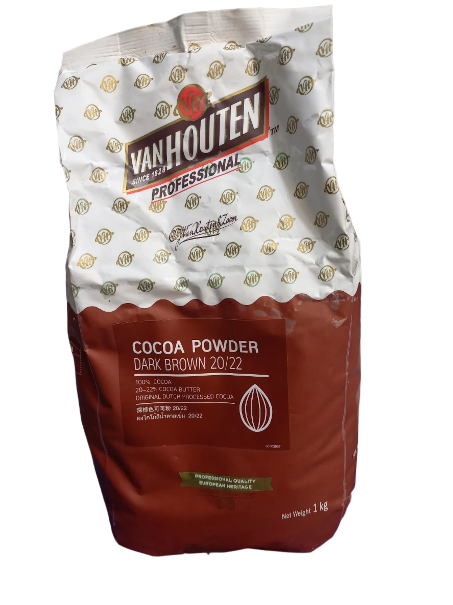 Van Houten Cocoa Powder Dutch Processed 1kg