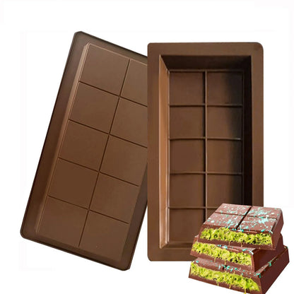 Silicone Standard Kunafa Chocolate Bar Mold size 8.9" x 4"