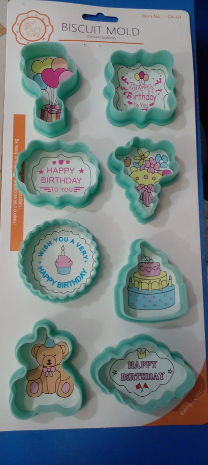 Party Theme Cookie Cutter Set